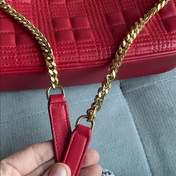 Burberry Lambskin Quilted Shoulder Bag - Picture 9 of 9